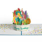 Happy Birthday Basket Pop-Up Card