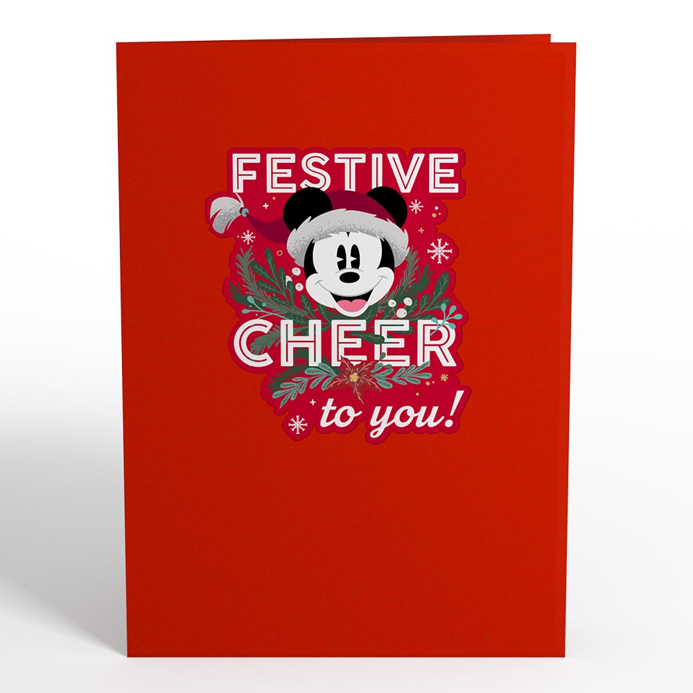 Disney's Mickey & Friends - Festive Cheer Pop-Up Card
