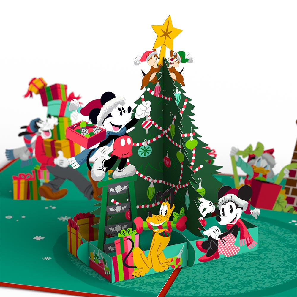 Disney's Mickey & Friends - Festive Cheer Pop-Up Card