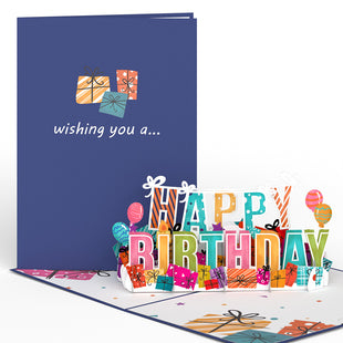Happy Birthday Pop-Up Card greeting card -  Lovepop