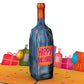 Vintage Wine Birthday Pop-Up Card and Old Enough Young Enough Sentiment Set