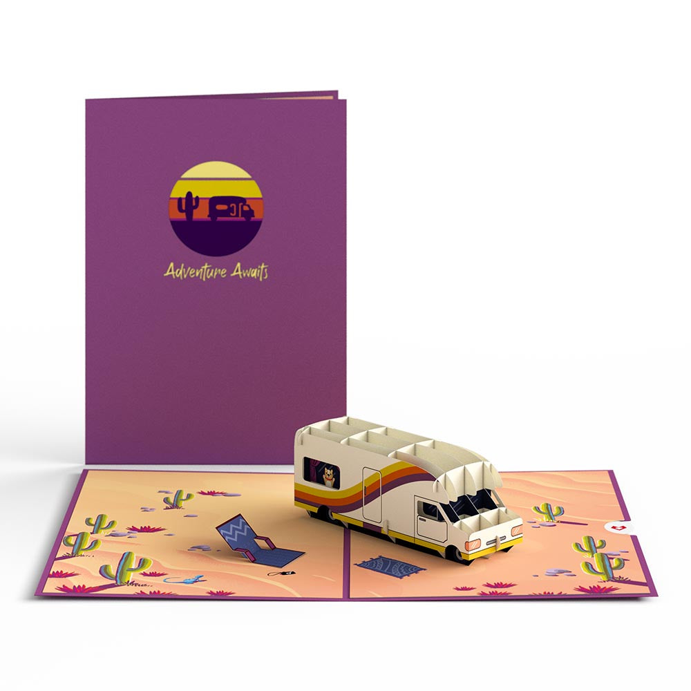 Road Trip Pop-Up Card