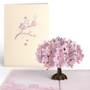 Cherry Blossom Pop-Up Card greeting card -  Lovepop