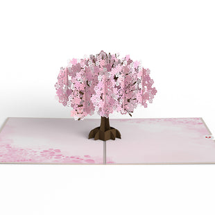 Cherry Blossom Pop-Up Card