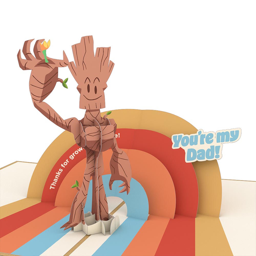 Marvel's Guardians of the Galaxy Groot-ful You're My Dad Pop-Up Card