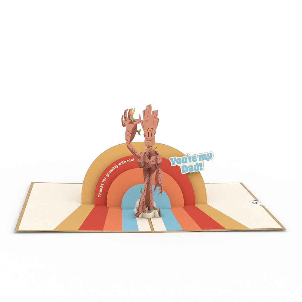 Marvel's Guardians of the Galaxy Groot-ful You're My Dad Pop-Up Card
