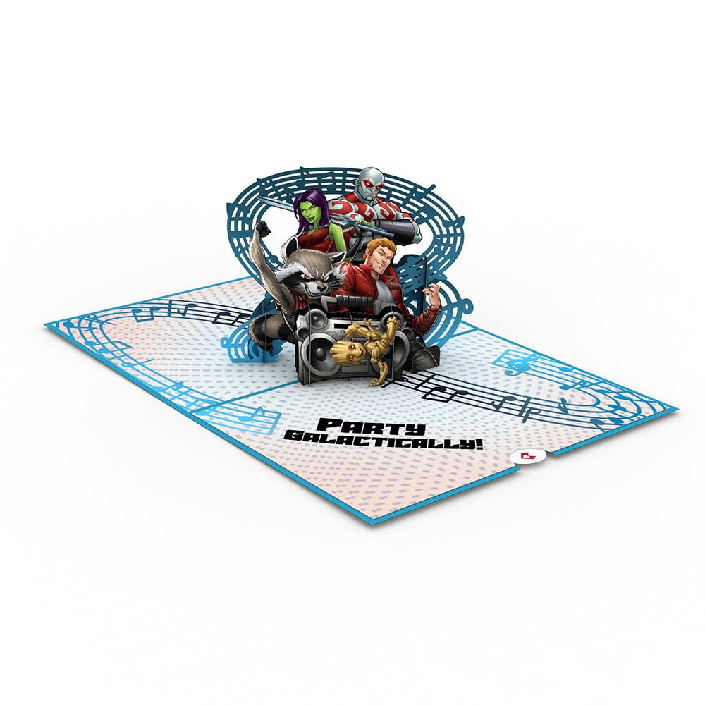 Marvel's Guardians of the Galaxy Galactic Birthday Pop-Up Card