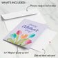 Mother's Day Tulips Card with Mini Bouquet