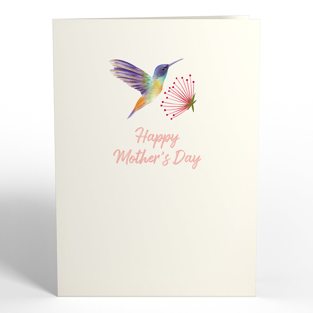 Mother's Day Hummingbird Pop-Up Card
