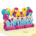 70th Birthday Celebration Pop-Up Card and Sentiment Set