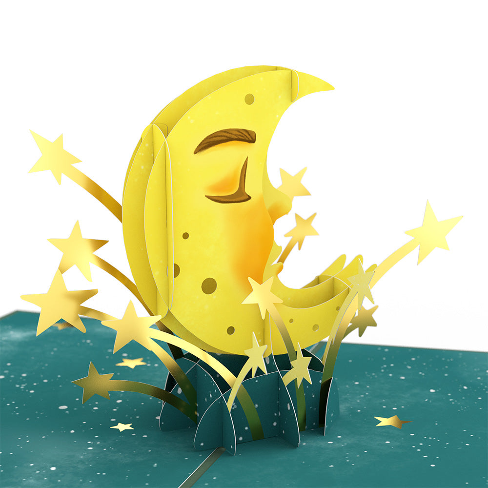 Love You to the Moon and Back Mother's Day Pop-Up Card and Sentiment Set for Sister