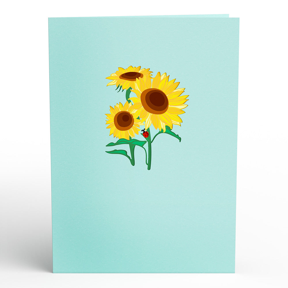 Sunflower Bloom Pop-Up Card