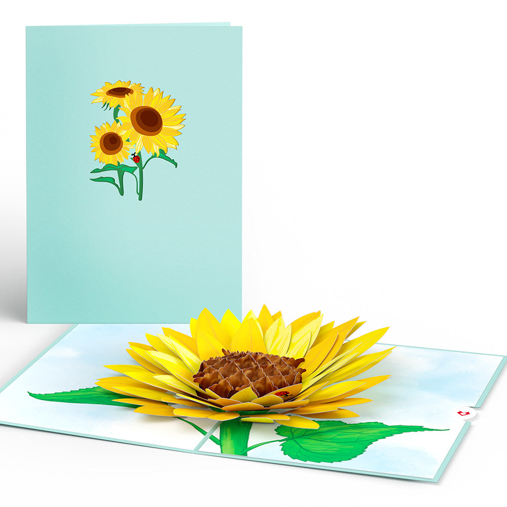 Sunflower Bloom Pop-Up Card