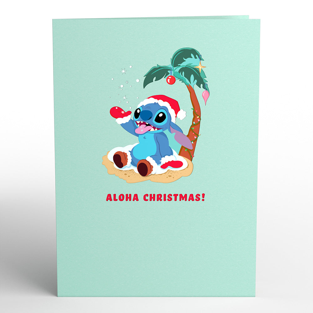 Cute Stitch Wearing Santa Hat Merry Christmas Family Christmas