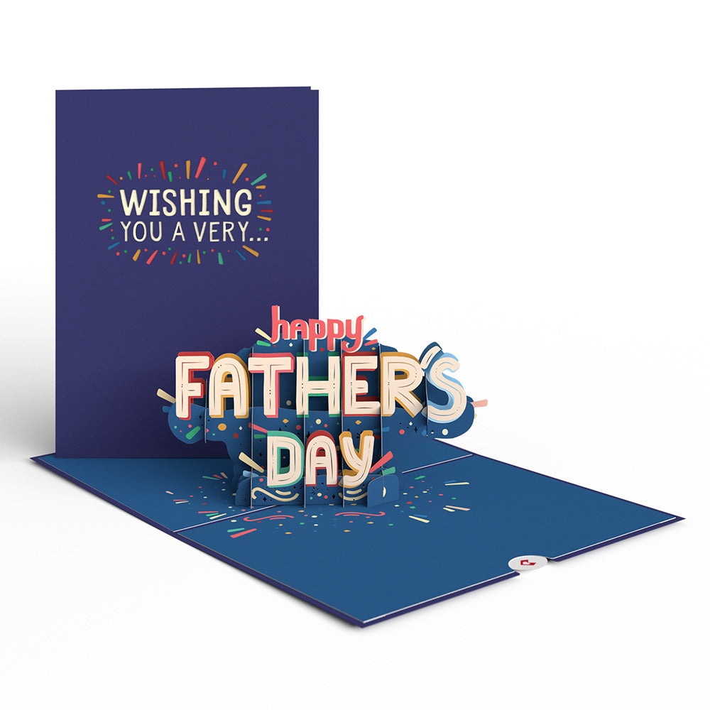 Happy Father's Day Pop-Up Card