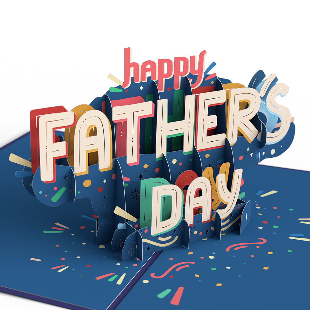 Happy Father's Day Pop-Up Card