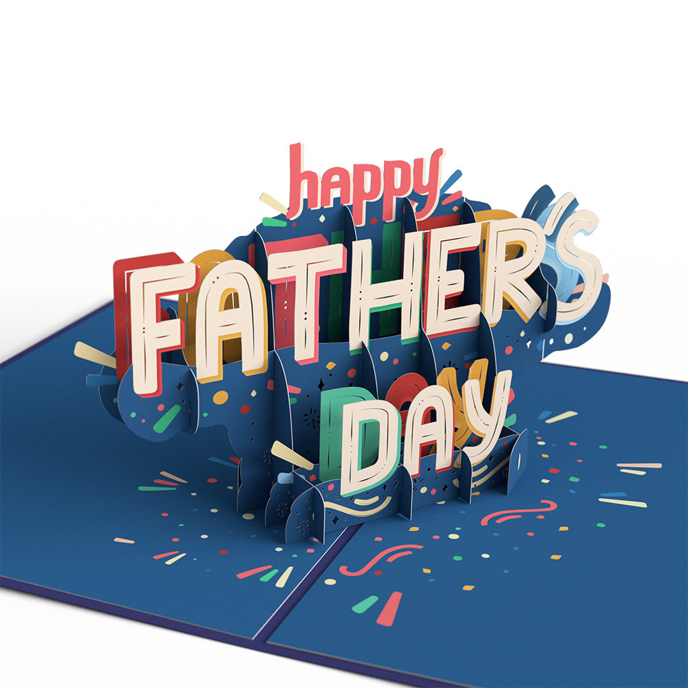 Happy Father's Day Pop-Up Card