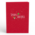 Holiday Hummingbird Pop-Up Card