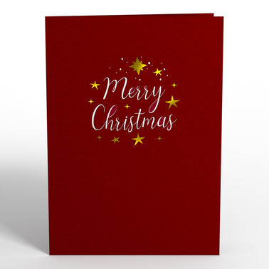 Stained Glass Christmas Chapel Pop-Up Card