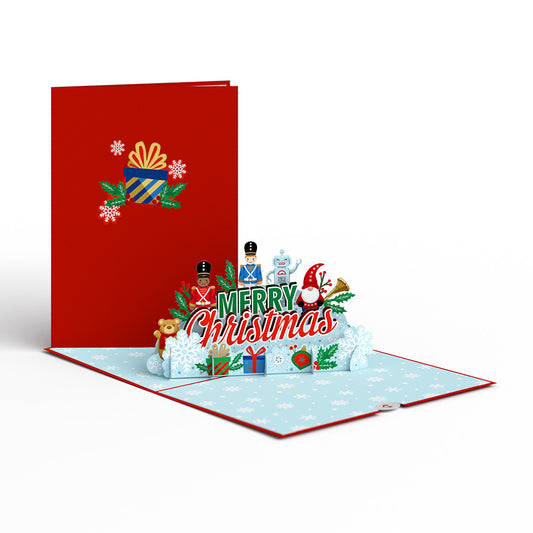 Merry Christmas Pop-Up Card