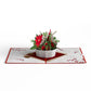 Christmas Flower Basket Pop-Up Card