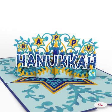 Happy Hanukkah Pop-Up Card