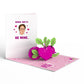 The Office No One Beets You Valentine Pop-Up Card