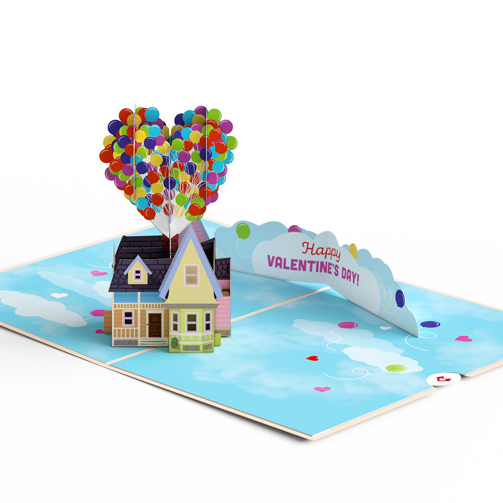 Disney and Pixar Up My Greatest Adventure Valentine Pop-Up Card