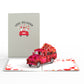 Love Delivery Truck Pop-Up Card