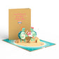 Turtley in Love Pop-Up Card