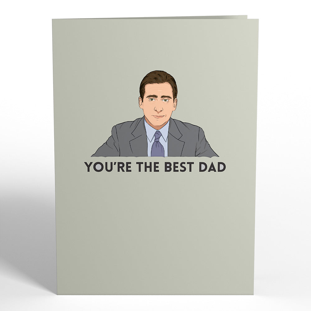 The Office World’s Best Dad Pop-Up Card