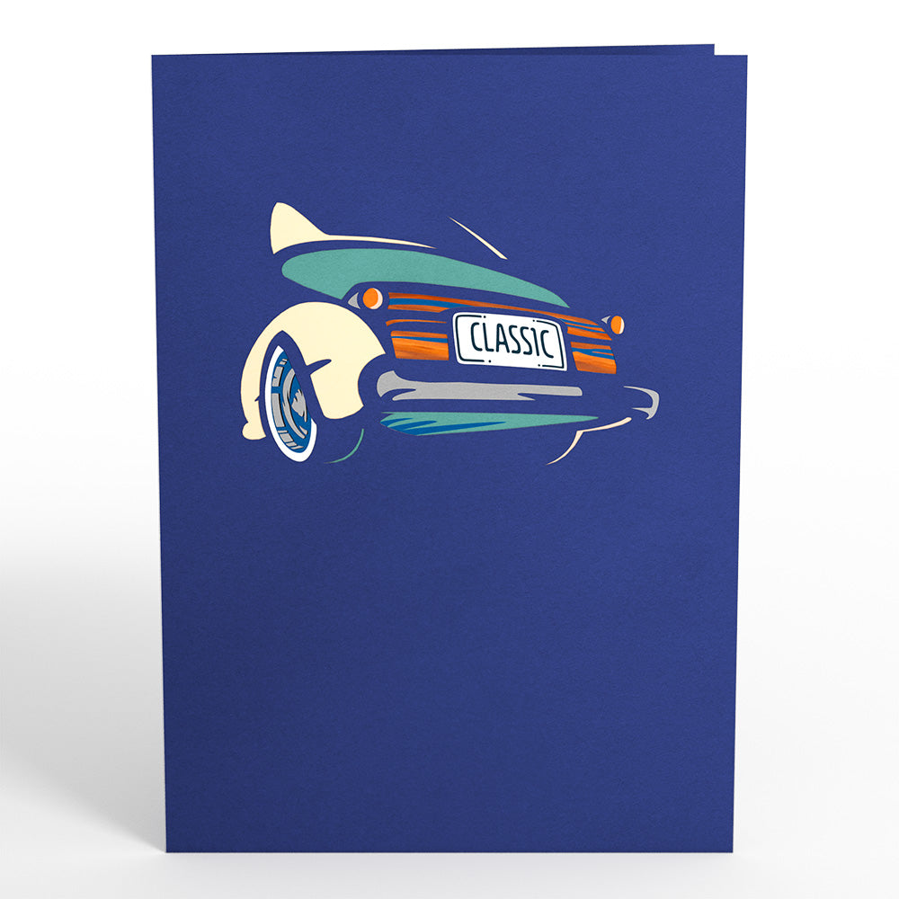 Father’s Day Classic Car Pop-Up Card