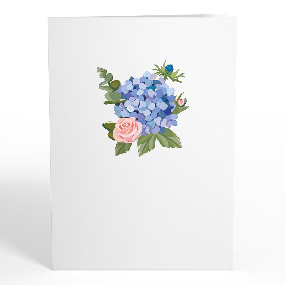 Happy Mother's Day Hydrangeas Pop-Up Card