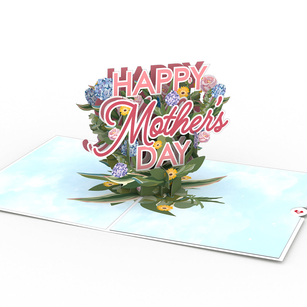 Happy Mother's Day Hydrangeas Pop-Up Card