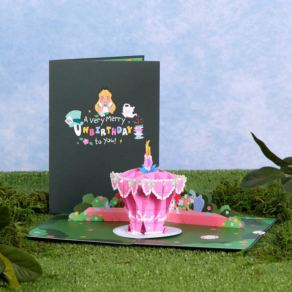 Disney's Alice in Wonderland Merry Unbirthday Pop-Up Card