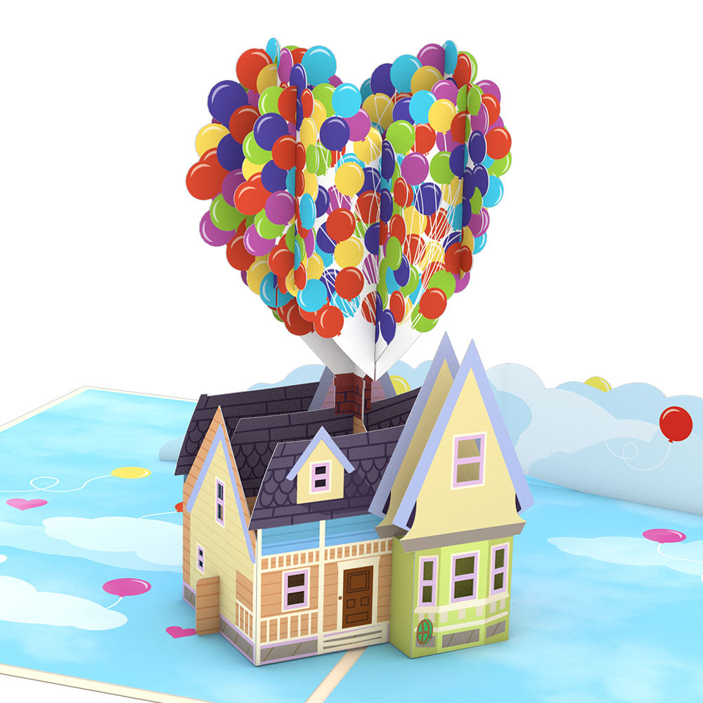 Disney and Pixar Up My Greatest Adventure Pop-Up Card