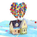 Disney and Pixar Up My Greatest Adventure Pop-Up Card