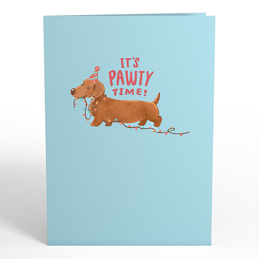 Happy Birthday Dogs Pop-Up Card
