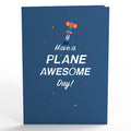 Happy Birthday Plane Pop-Up Card