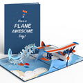 Happy Birthday Plane Pop-Up Card