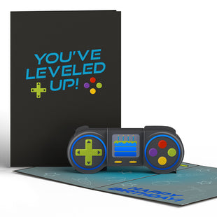Leveled Up Gamer Birthday Pop-Up Card greeting card -  Lovepop