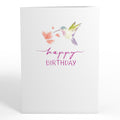 Birthday Hummingbird Pop-Up Card