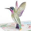 Hummingbird 40th Birthday Pop-Up Card and Sentiment Set