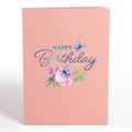 Birthday Butterfly Pop-Up Card & Suncatcher Bouquet Bundle