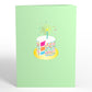 Sprinkles Birthday Cake Pop-Up Card