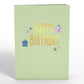 Birthday Cats and Dogs Pop-Up Card