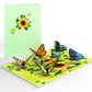 Sunflower Butterflies Pop-Up Card
