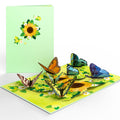 Just Because Butterfly Pop-Up Card & Suncatcher Bouquet Bundle