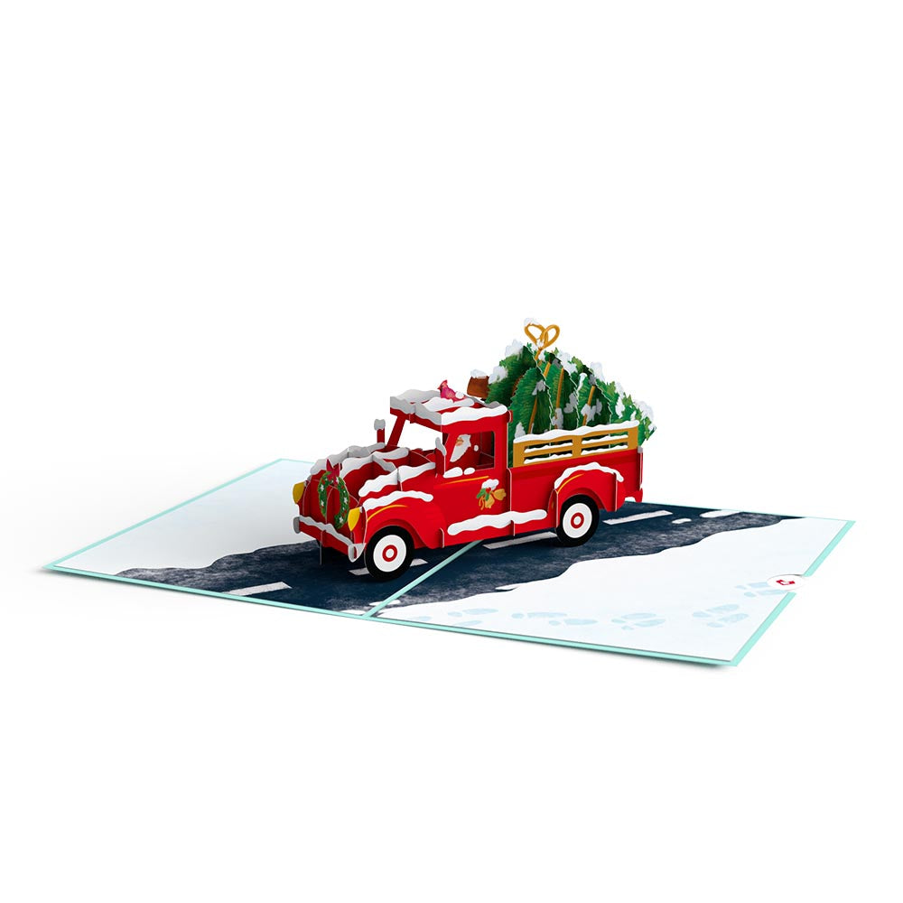 Christmas Truck Pop-Up Card