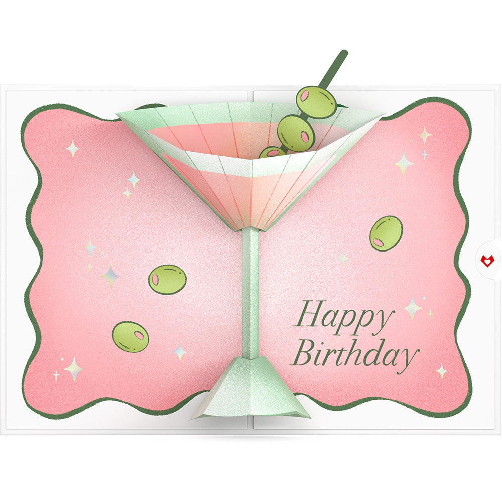 Just a Tini Bit Older Birthday Pop-Up Card